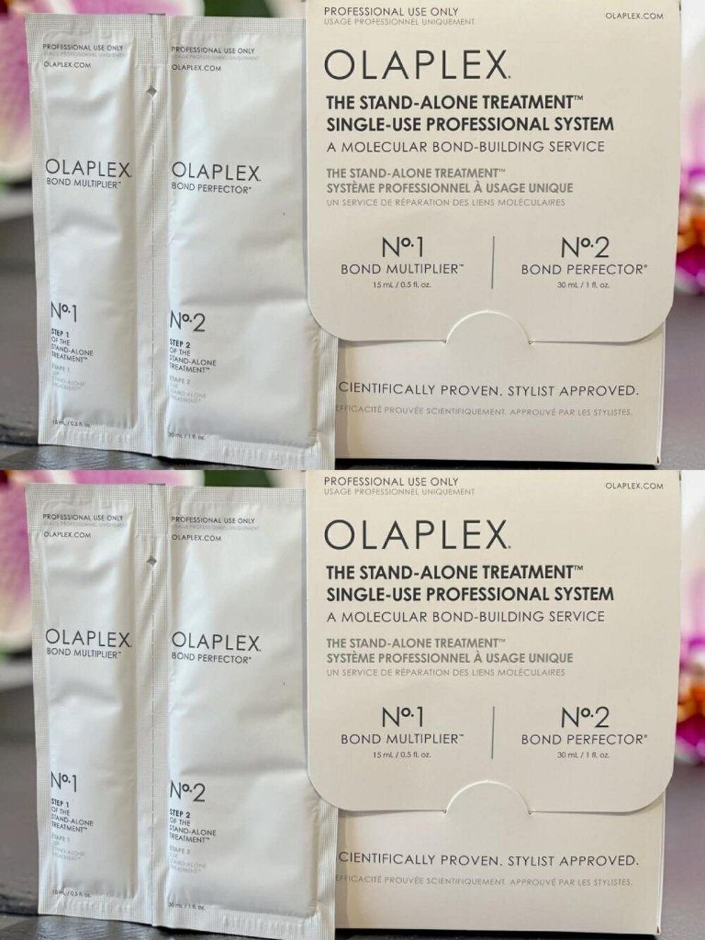 Olaplex No1 and No2 Single Use_ 2 units
